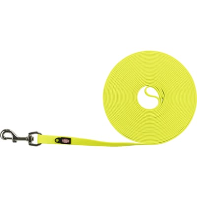 Trixie Easy Life Sleeplijn 17mm Neon&Geel - Hondenriem - 1000 cm