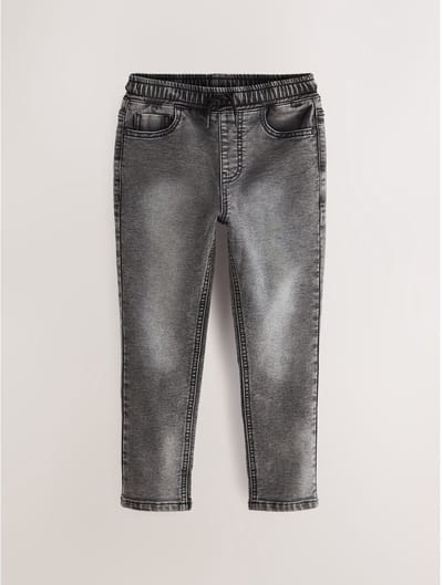 Next - Jongens - Jeans met stretch en elastische taille - Grijs
