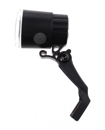 Falkx Kleine LED-koplamp - Compact - Superhelder - Inclusief Beugel en Batterijen - Zwart