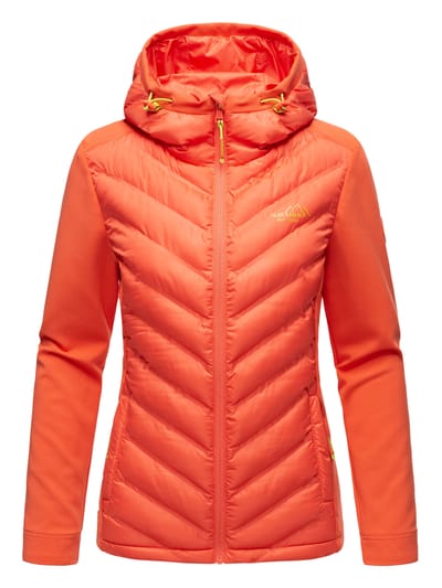 Navahoo Dames Gewatteerde Jas Nimm mich mit – Getailleerd, Stijlvol & Comfortabel met Capuchon