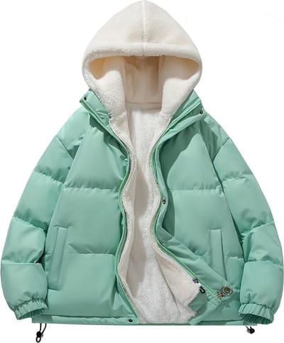 Livano Parka Heren - Winterjas - Sherpa - Voor Heren - Jas - Winter - Volwassen - Extra Zacht - Groen - Maat XS