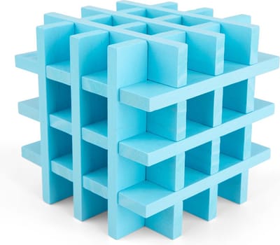 Planks 2 Play Gekleurde Houten Plankjes Set - 45 stuks - Licht Blauw