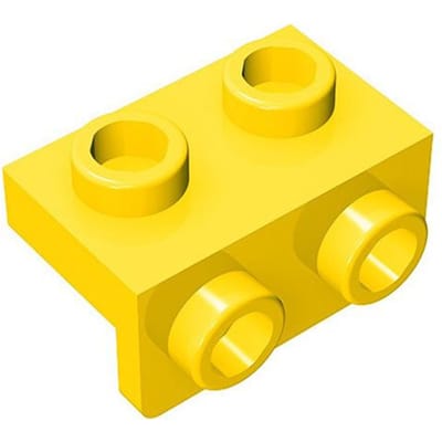 50g/97ST 99781 Beugel 1x2 - Blok Moc Kleur Accessoires Werkt Met Baksteen DIY Speelgoed voor Kinderen Assemblageonderdelen 50g--97PCS