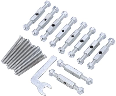 Dailygoody - Cassettereparatieapparaat - Schroefgereedschap - Voor installatie van elektriciteitskasten - Metalen steunstang - Lichtschakelaar en stop