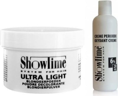 [Combo]Showtime Ultralight Blondeerpoeder (100gram) + Showtime Oxidant Creme Peroxide 6% - (250ml)
