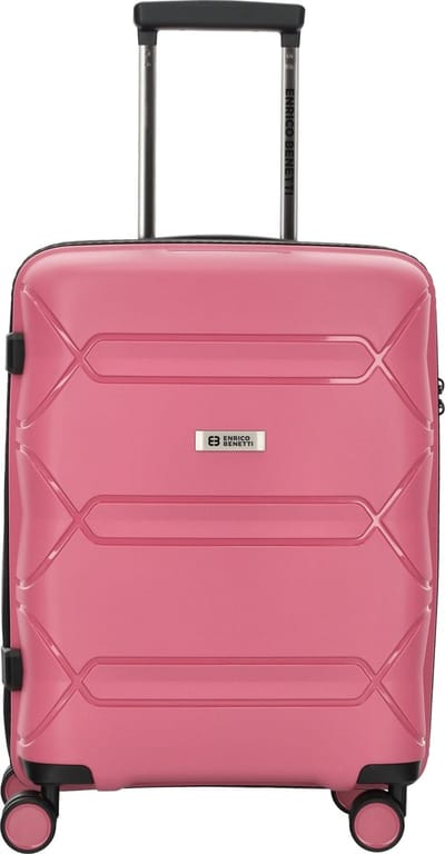 Enrico Benetti Kingston Handbagage Koffer - 55 cm - 35 liter - TSA Slot - Roze