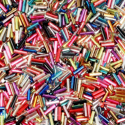 Allecto - Glas Bugle Beads - 100g Gemengde Kleuren - Voor Sieraden maken - Creatieve hobby - Perfect voor DIY - Geschikt voor sieraden ontwerp - G
