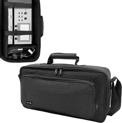 Multi-Effect Pedal Tas voor Gitaar met Georganiseerde Compartimenten, Geschikt voor Boss GX-10 en DJControl Mix Ultra, Krasbestendig en Ruimte voor Accessoires