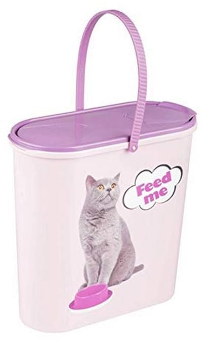 6 Liter Diervoederbox voor Honden en Katten - Voedselopslagcontainer voor Droogvoer
