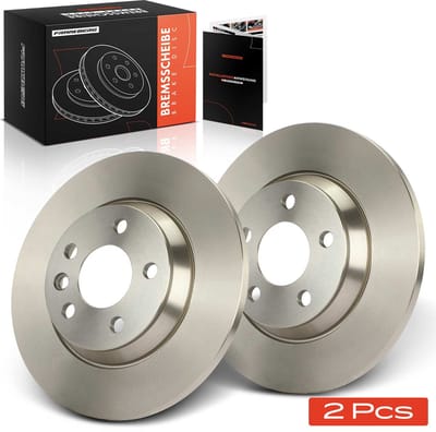 Frankberg 2x Remschijven Achteras voor Ford Galaxy Seat Alhambra