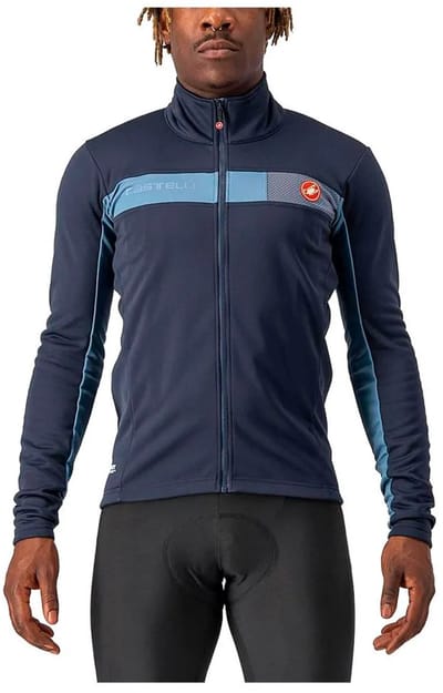 Castelli Mortirolo 6s Jas Blauw S Man