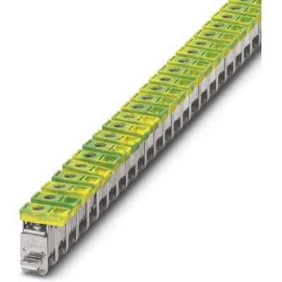 Phoenix Contact 0424026 Aansluitklem 14.3 mm Schroeven Groen, Geel 50 stuk(s) Piece