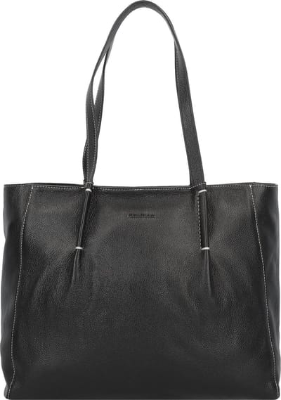 FREDsBRUDER Leren Schoudertas Bella Kyoto Black Zwart
