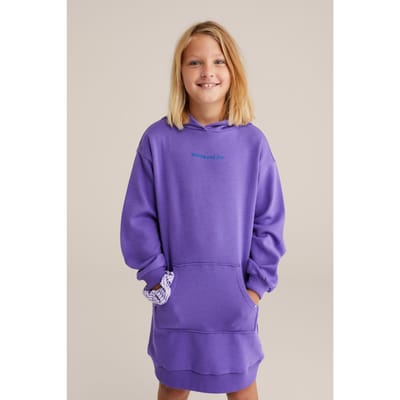 We Fashion Dress Short Purple Size: 110/116 | Nightwear Outlet | Unisex | Paars