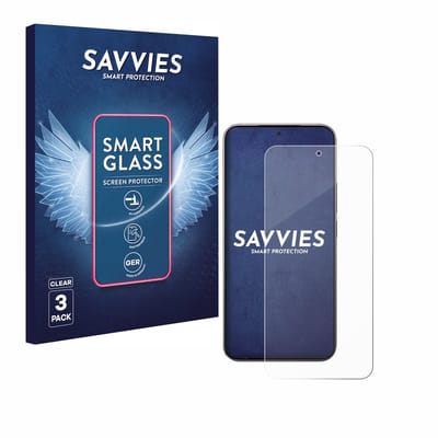 3 Stuks Savvies Screenprotector - geschikt voor Xiaomi 15T Pro - beschermfolie glas transparant