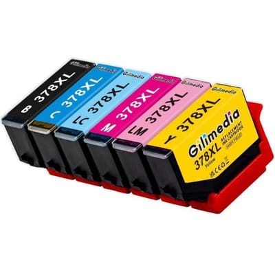 Gilimedia 378XL Inktcartridge Vervanging voor Epson 378 378 XL voor Epson Expression Photo XP8600 XP8605 XP8500 XP8600 X[21387]