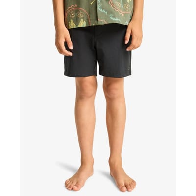Billabong Crossfire Solid 15´´ Korte Broek Zwart 12 Years Jongen