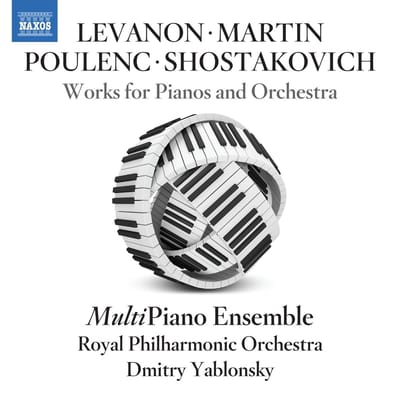 Multipiano Ensemble, Royal Philharmonic Orchestra, Dmitry Yablonsky - Levanon, Martin, Poulenc & Shostakovich: Works For Pianos And Orchestra (CD)
