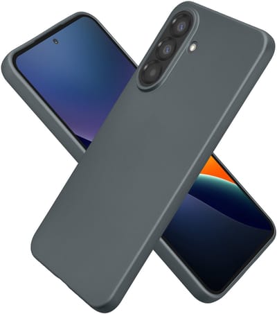 kwmobile telefoonhoesje geschikt voor Samsung Galaxy A37 5G - Hoesje voor smartphone - Back cover in metallic grijs