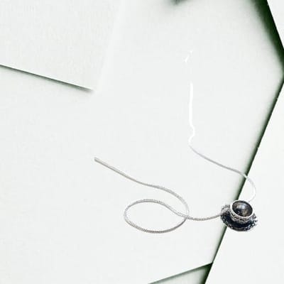 madame chai - zilveren ketting 925 - zilver - met hanger - zilveren ketting met een theekopje - theekopje