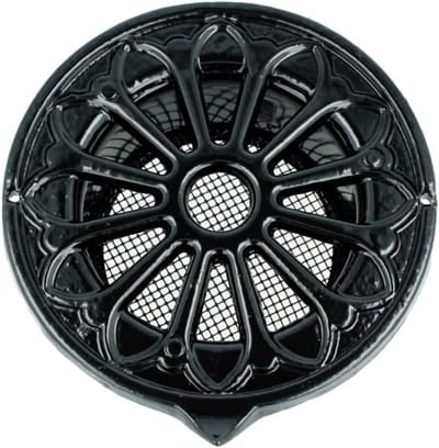 Nostalgisch Ventilatierooster met Insectenhor en Afdruiprand - Diverse Aansluitmaten