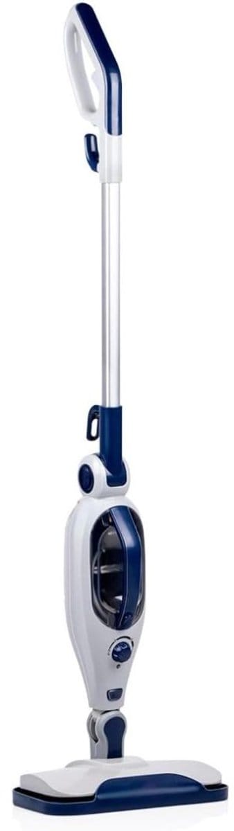 KAD® Vloerreiniger - Snoerloze Elektrische Mop - Vloerreiniger Elektrische - Wit/Blauw - 7cm x 15cm x 10cm