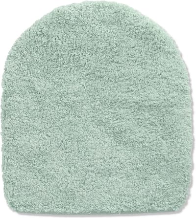 Toiletdekselhoes Fluweel - Zachte Zitting - Badkamer Comfort - Machinewasbaar - 50 x 45 cm - Saliegroen