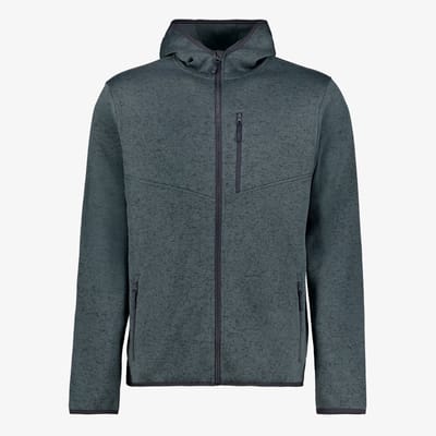 Mountain Peak heren outdoor fleece vest blauw - Maat S