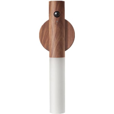 Bewegingssensor Nachtlampje 3 Kleuren Dimbaar USB Oplaadbaar Gangen Veranda Licht Wandlamp voor Slaapkamer Trap Gang Keuken brown