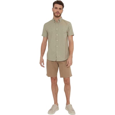 Threadbare Herenhemd Leo Regular (Salie)