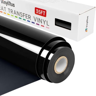 Warmteoverdracht Vinylrol Zwart voor T-shirts en Textiel