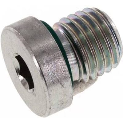 Plug M12 X 1.5 Staal FKM met Binnenzeskant 400bar [2 Stuks]
