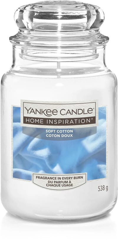 Yankee Candle - Home Inspiration Soft Cotton Large Jar