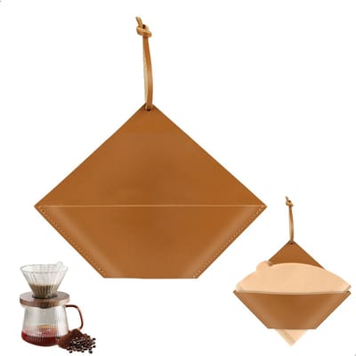 Dailygoods- Koffiefilterhouder voor 120 filters - Tafelfilterhouder - Filterhouder voor koffiepapier - Metaal - Zwart - Geschikt voor bar/hotel/café/huis
