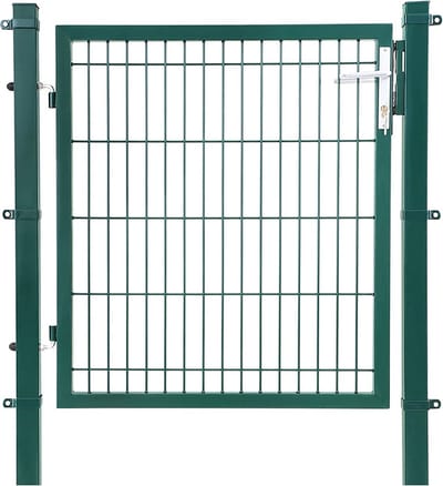 Tuinpoort - Decoratief hekwerk - Gegalvaniseerd staal - Veilig en betrouwbaar - Robuust en duurzaam - 106cm x 150cm