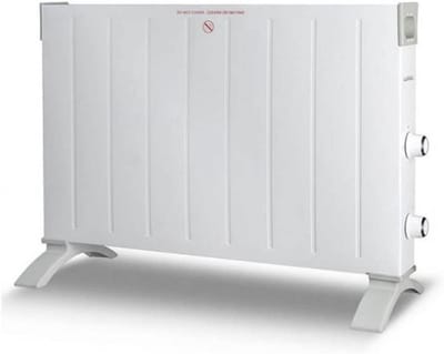 Stijlvolle Wandconvector met 2500W Vermogen en Instelbare Thermostaat