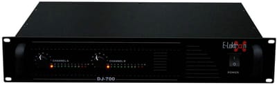 E-Lektron DJ-700 - PA-versterker - 2 x 350 watt - 19 inch rackmodel