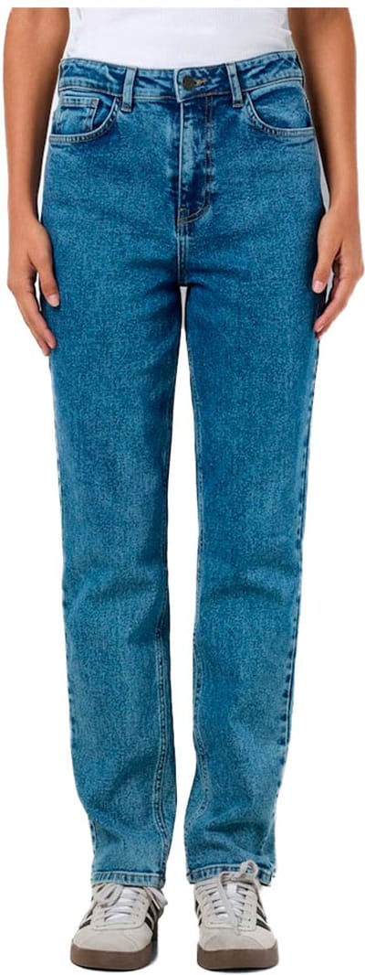Noisy May Daisy Mom Fit Az393lb Hoogzittende Jeans Blauw 31 / 32 Vrouw