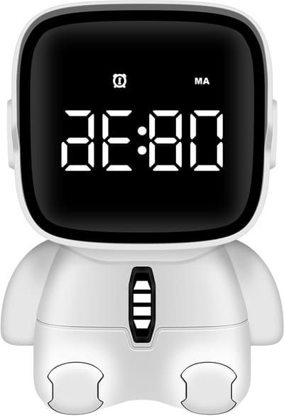Solidchoice - Digitale Astronaut Wecker met Snooze en Countdown Functie