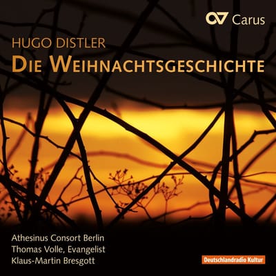 Athesinus Consort Berlin, Thomas Volle, Klaus-Martin Bresgott - Distler: Die Weihnachtsgeschichte Op. 10 (CD)