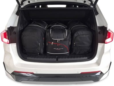 BMW iX1 2022+ Reistassen Kofferbak Tassen Set Organizer | 4-Delige Perfect Passende Set Auto Interieur Accessoires Nederland en België