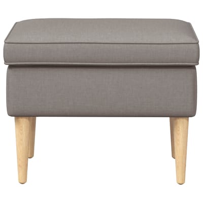 vidaXL Voetenbank Taupe 55 x 35 x 41 cm