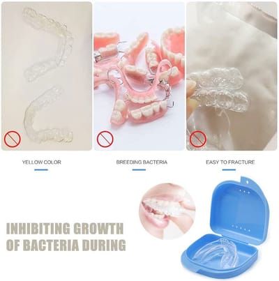 Draagbare Retainer Box voor Braces en Tandheelkundige Dienblad - Ideaal voor Mondbescherming