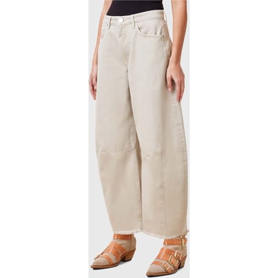 AllSaints Jett Barrel Jean Cream White Taglia: W30 | Jeans straight fit Outlet | Donna | Bianco
