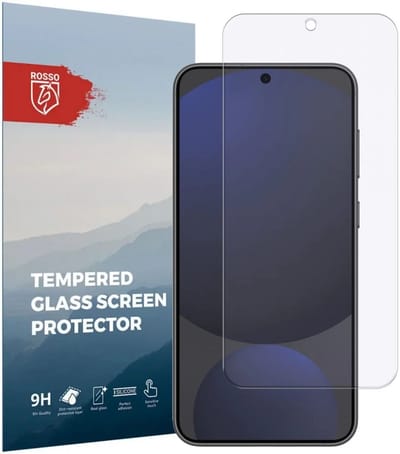 Rosso Screen Protector Geschikt voor Samsung Galaxy S24 FE | 9H Tempered Glass | Glasplaatje | Beschermlaag | Beschermglas | 9H Hardheid
