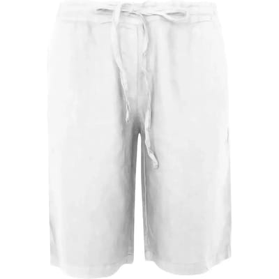 Bermuda voor dames Haris Cotton Essentials Knot Waist Slant Pocket