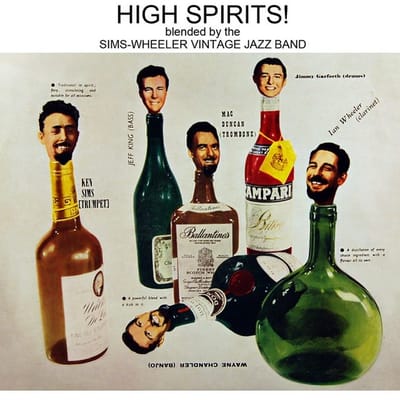 Sims-Wheeler Vintage Jazz Band & Ken Sims' Vintage Jazz Band - High Spirits (CD) (Remastered)