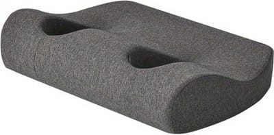Nivard Zijslaapkussen Volwassenen - Kussen Met Gat - Donut Kussen - Ringkussen - Piercing Kussen - Voor Oor - Voor Zijslapers - Donkergrijs