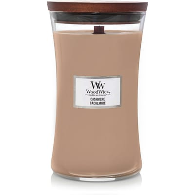 WoodWick Hourglass Large Geurkaars - Cashmere - 130 branduren