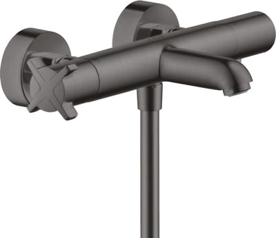 Axor Citterio E bad-thermostaat opbouw zwart chroom geborsteld